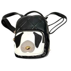 Betsey Johnson Mini Backpack Bow Bag Floral Lining